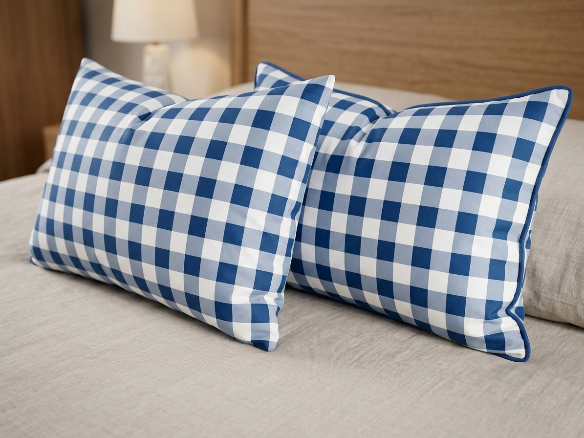 Linen Loft Coastal Check Pillowcase Pair