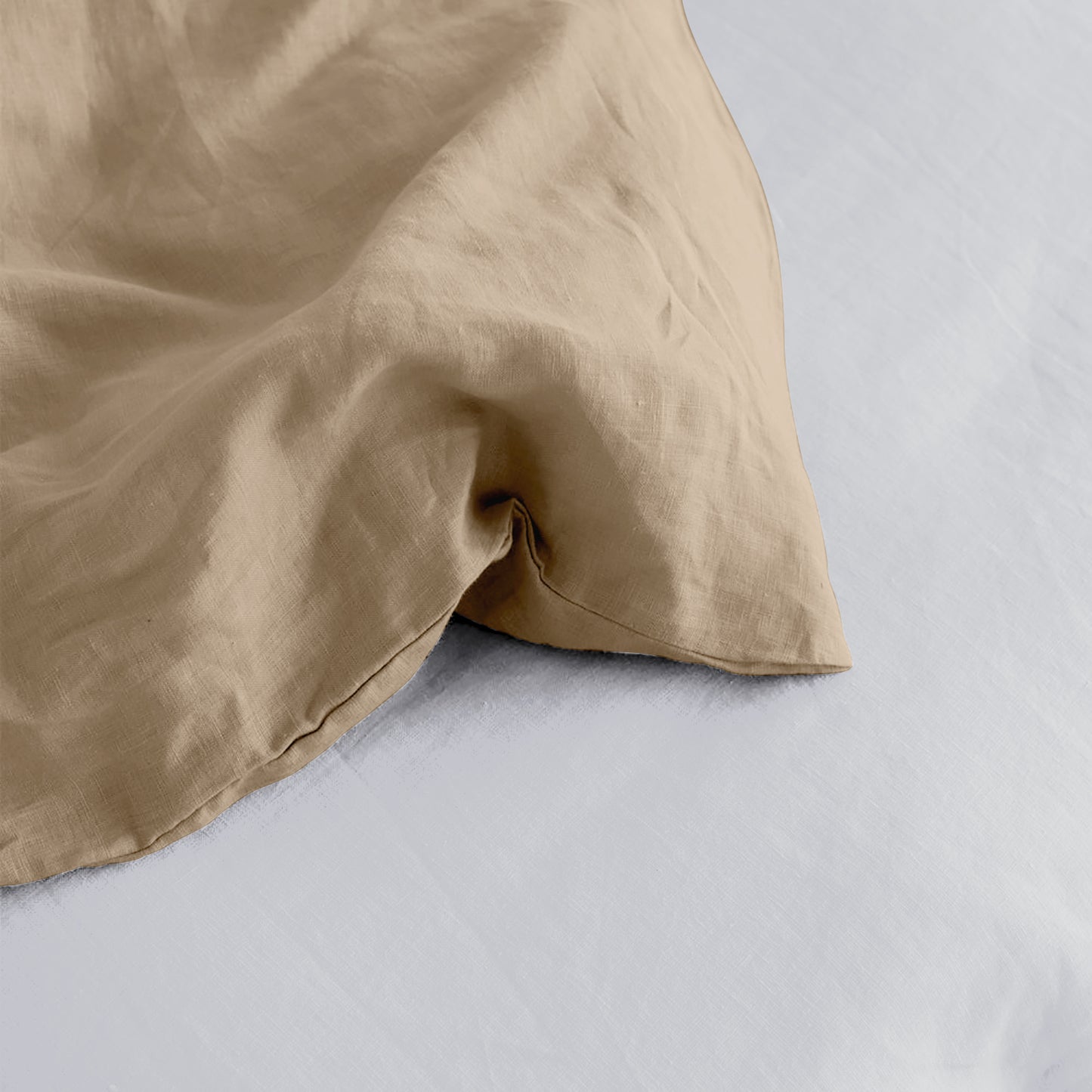 Linen Loft Luxury Natural Bedding Set – Softcore Cozy Vibe Duvet Cover for Modern Bedrooms