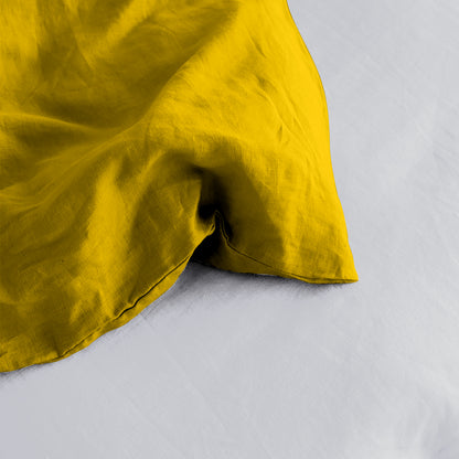 Linen Loft Ochre Luxury Bedding Set – Ultra-Soft Microfiber Vibes for a Cozy Room Glow-Up