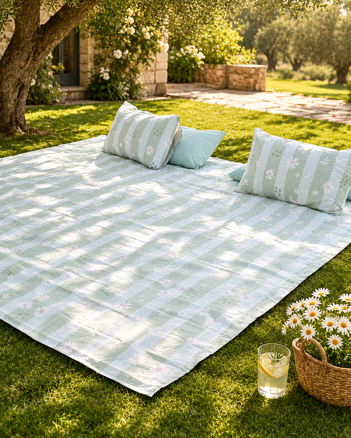 Linen Loft Meadow Bedding Set - King Size