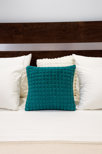 Fluffy Waffle Cushion Cover