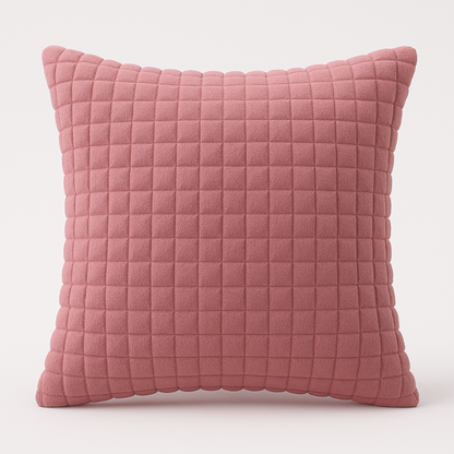 Fluffy Waffle Cushion Cover