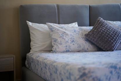 Printed Floral Bed Sheet Set