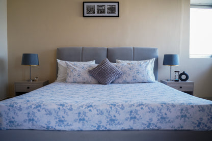 Printed Floral Bed Sheet Set