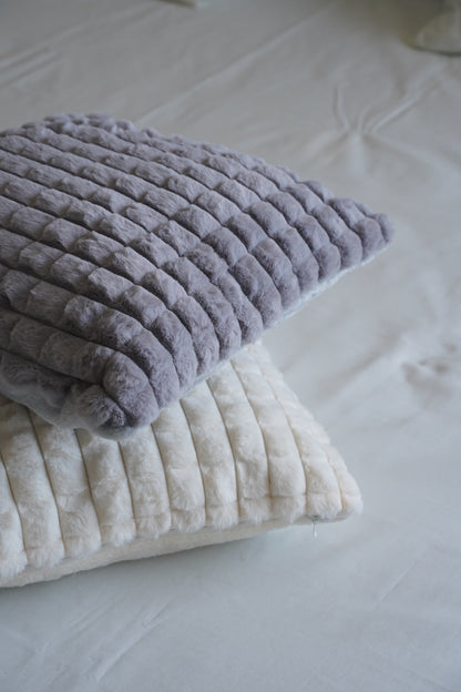Fluffy Waffle Cushion Cover