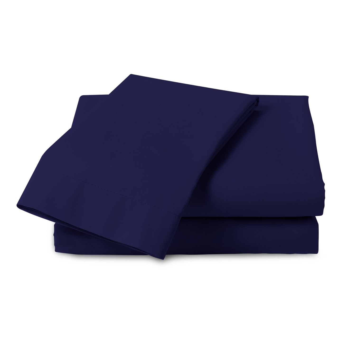 Linen Loft Navy Flat Sheet - King size