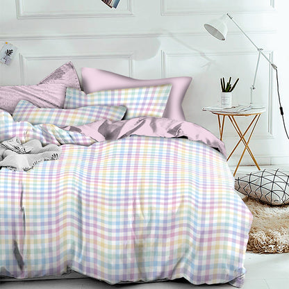 Linen Loft Signature Pastel Gingham Bedding Set | Effortless Comfort & Style