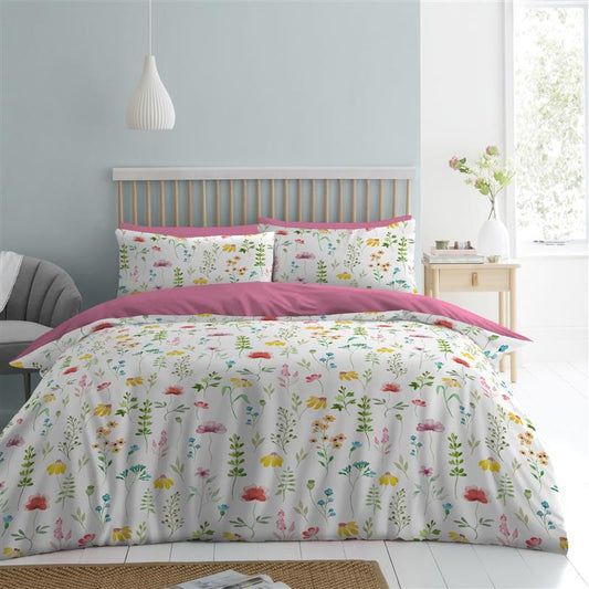 Linen Loft Meadow Floral Duvet Cover Set – Soft & Refreshing Bedding