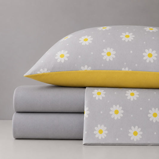 Linen Loft  Morning Daisy Bedding Set - King size