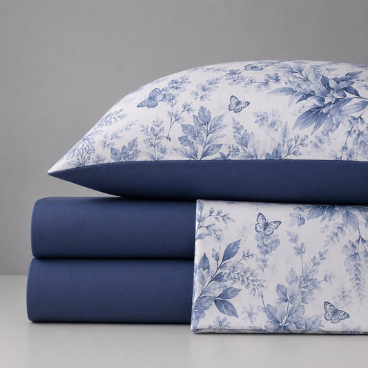 Linen Loft  Twilight Bloom Bedding Set - King Size