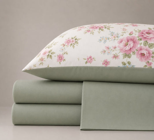 Linen Loft Mint Whisper Bedding Set – King Size
