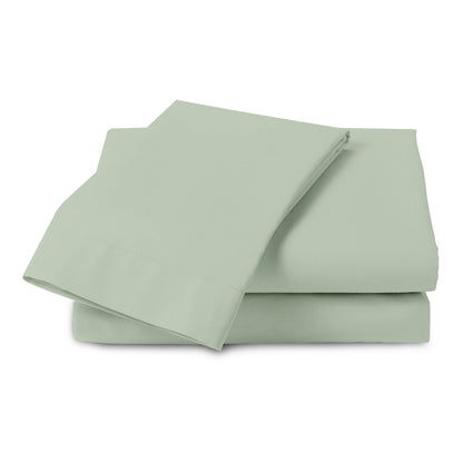 Linen Loft  Sage Green Flat Sheet - King size