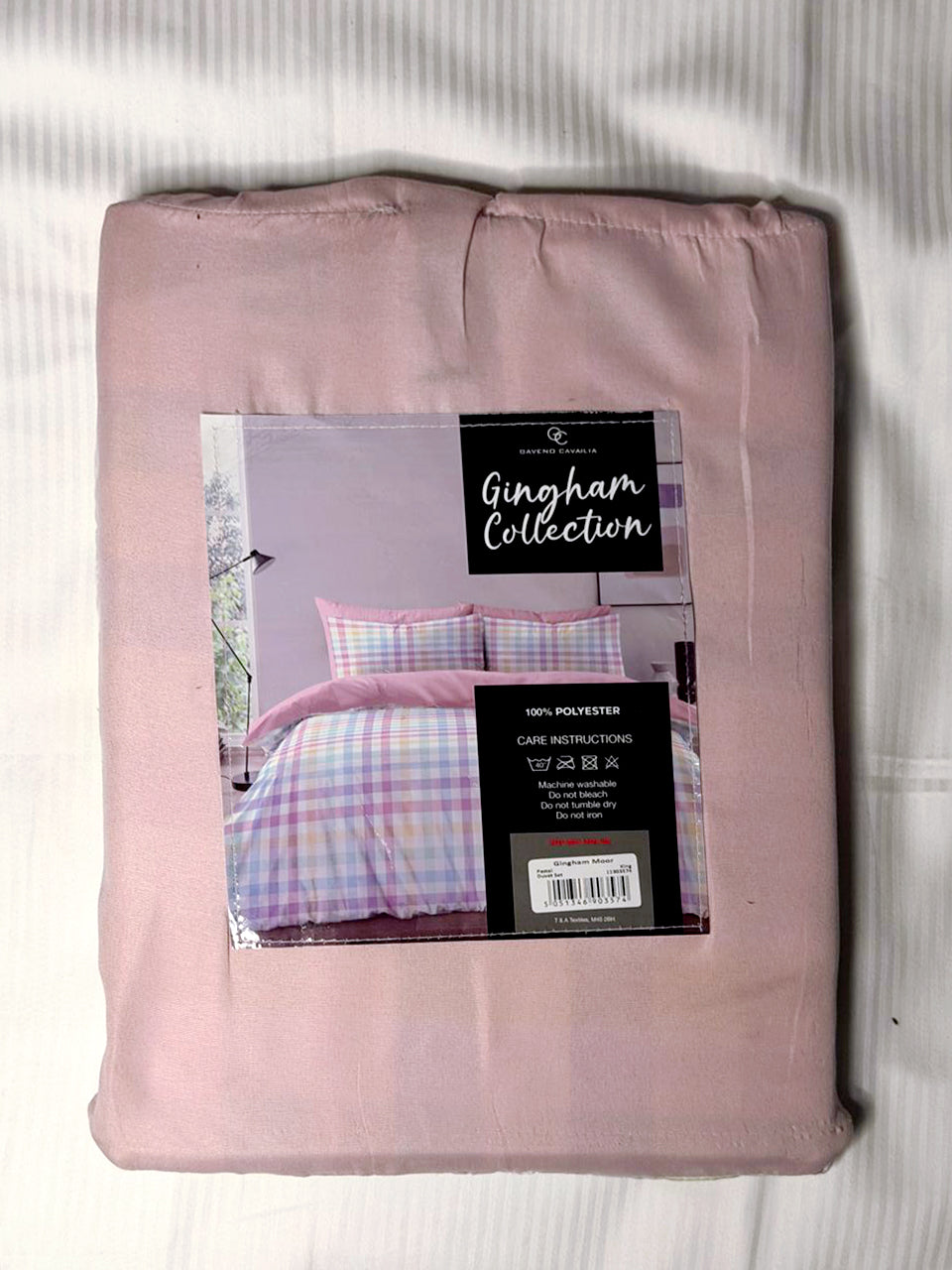 Linen Loft Signature Pastel Gingham Bedding Set | Effortless Comfort & Style