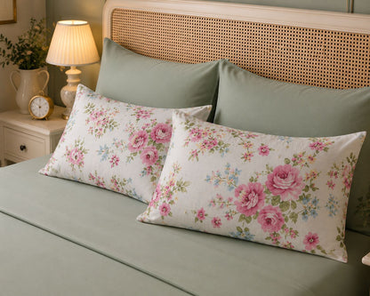 Linen Loft Mint Whisper Bedding Set – King Size