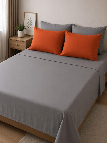 Linen Loft  Sunset Ember Bedding Set - King Size
