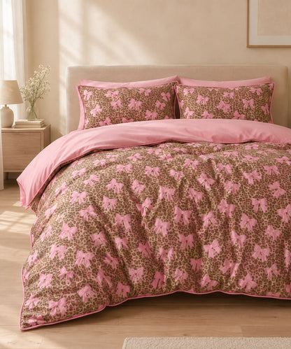 Linen Loft Coquette Leopard Bedding Set - King