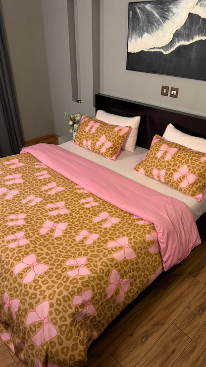 Linen Loft Coquette Leopard Bedding Set - King