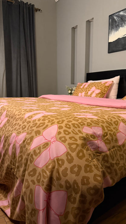 Linen Loft Coquette Leopard Bedding Set - King