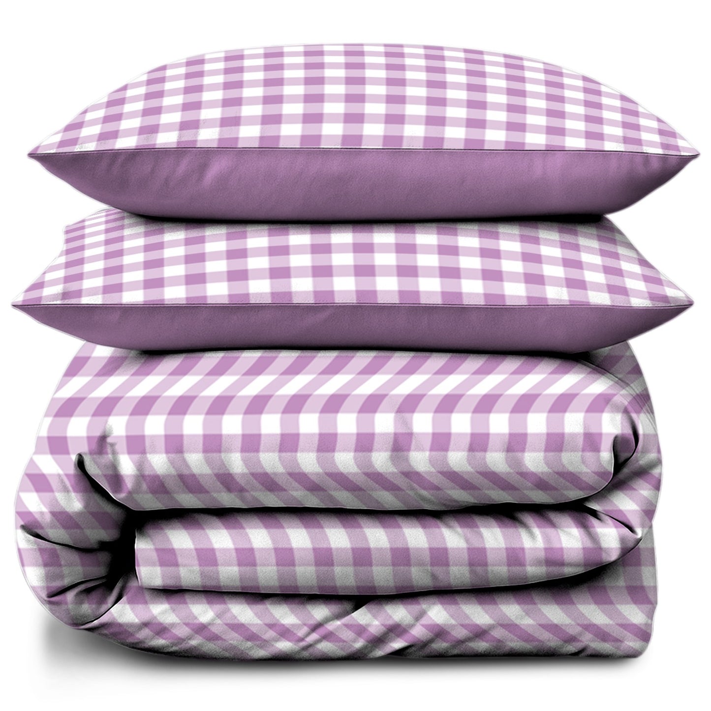 Linen Loft Lilac Gingham Duvet Cover Set | Fresh and Cozy & Chic  Vibes