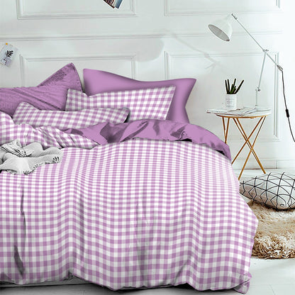 Linen Loft Lilac Gingham Duvet Cover Set | Fresh and Cozy & Chic  Vibes