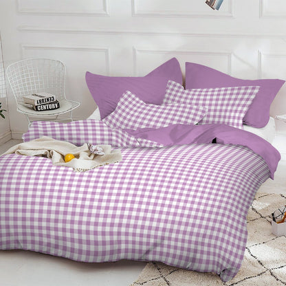 Linen Loft Lilac Gingham Duvet Cover Set | Fresh and Cozy & Chic  Vibes