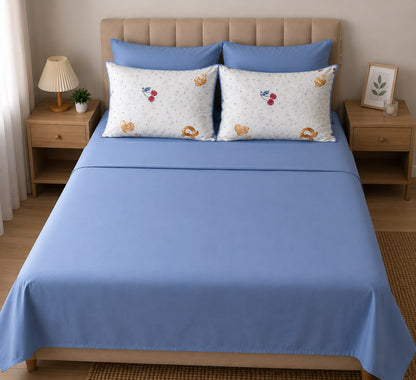 Linen Loft  Brunch Bloom Bedding Set - King Size