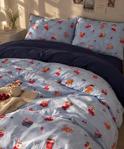 Linen Loft Winter Treats Bedding Set - King