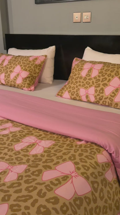 Linen Loft Coquette Leopard Bedding Set - King