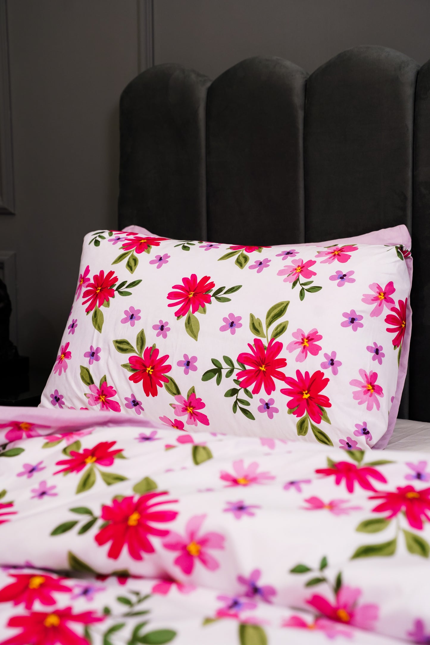 Linen Loft Blossom Duvet Cover Set | Elegant & Comfortable Design